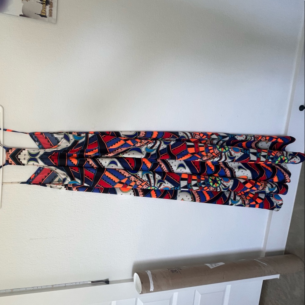 Mara Hoffman 
Bright,colorful, flowy maxi dress